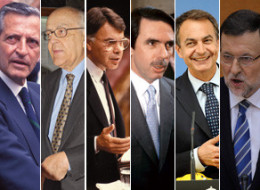 Presidentes españoles de la democracia [Fuente: El Huffington Post]