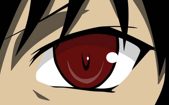 Tradicionales "ojos grandes" de un cómic manga. [Photo: ZoofyTheJi user, en http://www.sxc.hu]