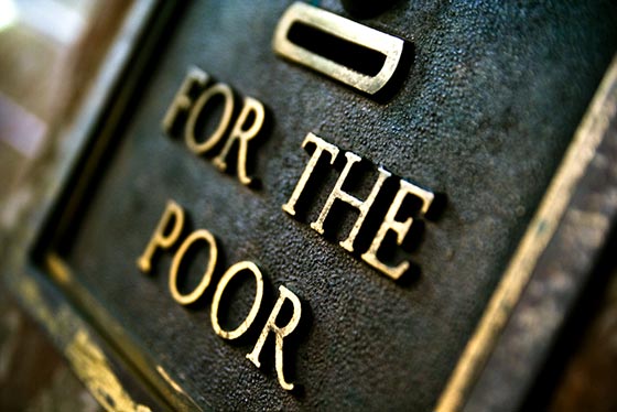 Charity box for the poor. [Photo: stevendepolo Flickr account]