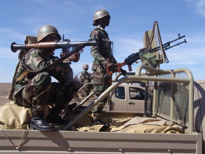 Soldados en Malí