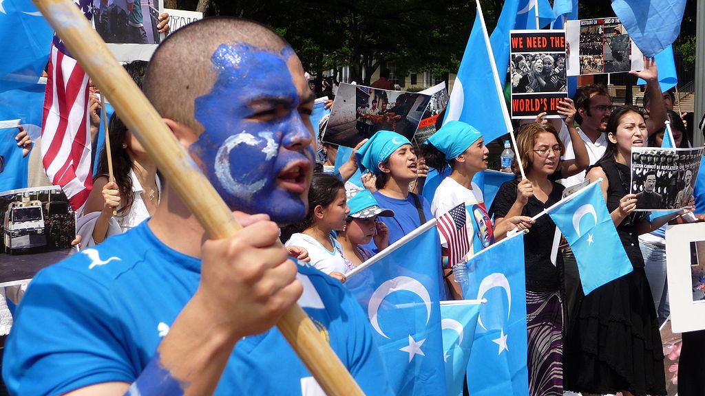 Protestas uigures