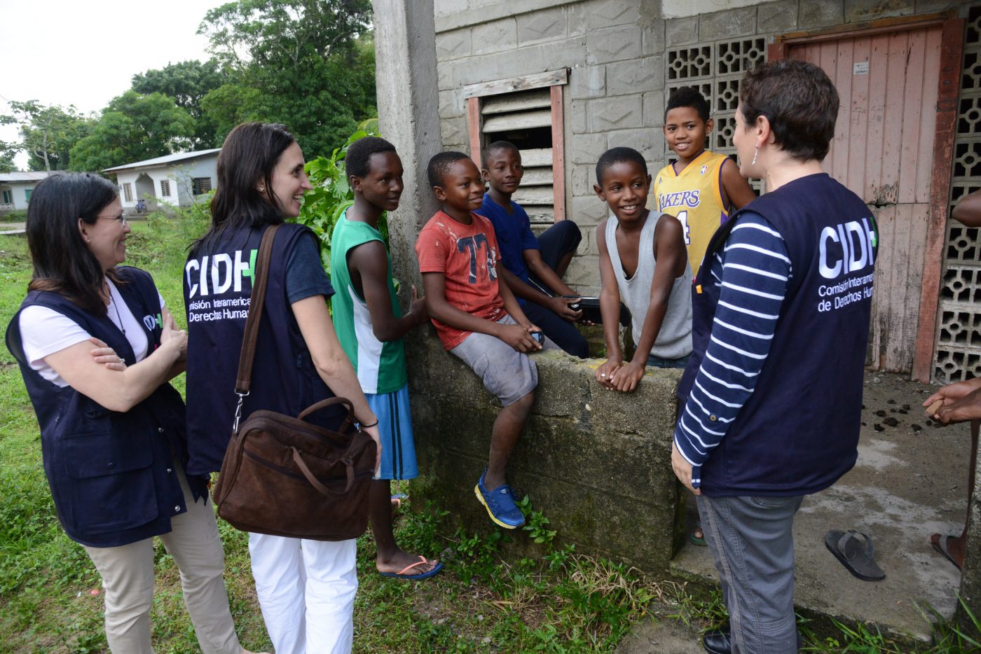 Delegación de la CIDH visita Comunidad San Juan, Honduras. 2 de diciembre de 2014.   la foto: Daniel Cima/CIDH