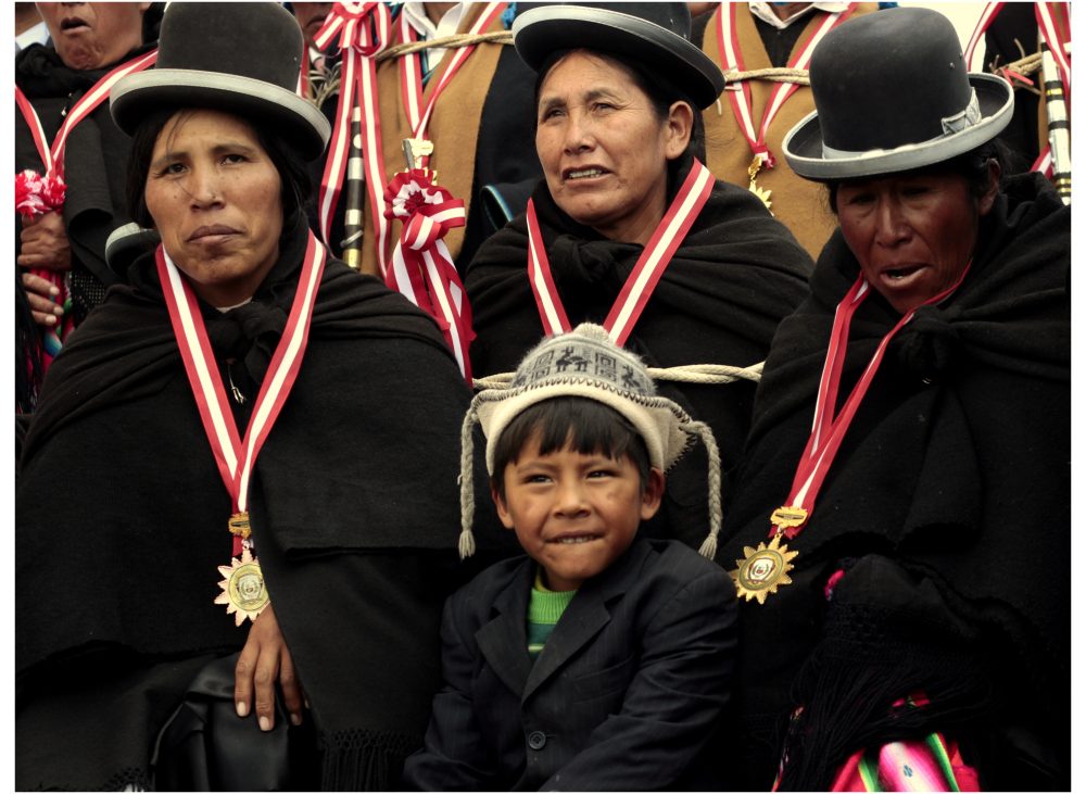 Acto de posesión de la presidencia de Evo Morales en Tiwanaku, el 21 de enero de 2015 [Foto: Cortesía de Termitas y Elefantes]