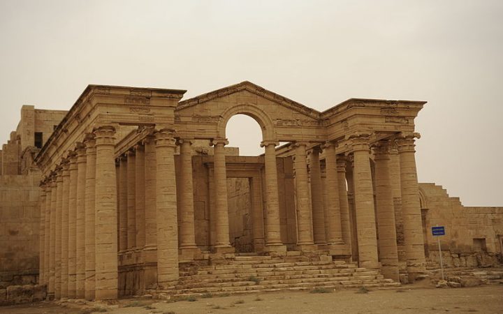 Ruinas de la ciudad de Hatra.