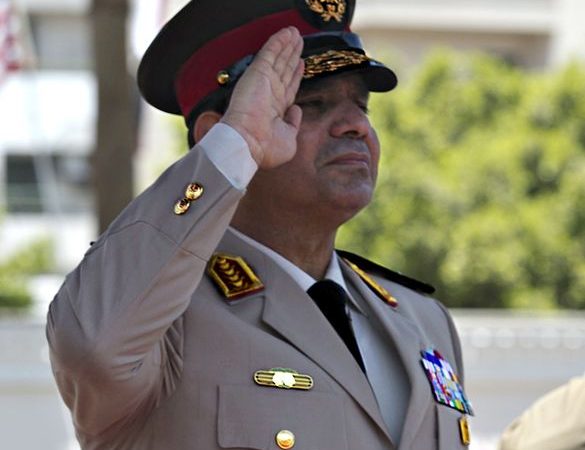 Abdel Fatah Al-Sisi, general del ejército egipcio al frente del golpe de estado y actual presidente del país [Foto vía WikimediaCommons].