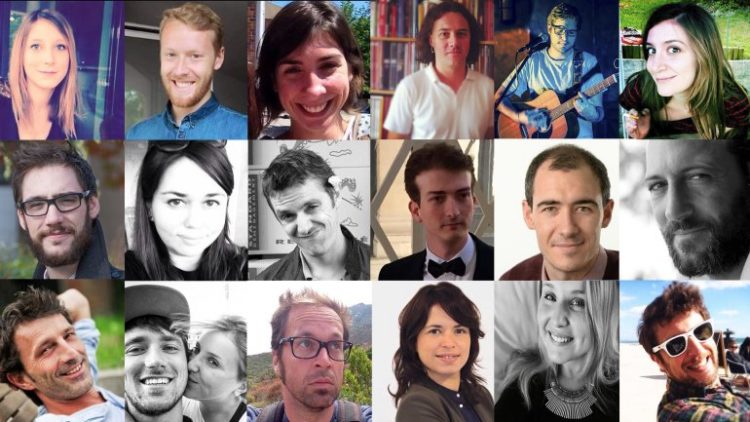 Los rostros de algunas de las víctimas mortales de los ataques del 13 de noviembre en París.
