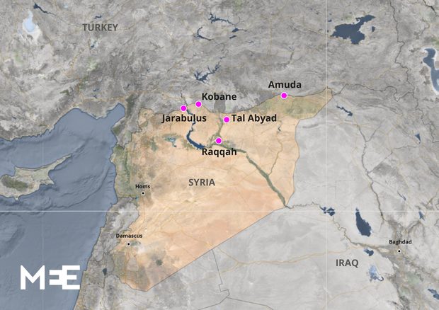 Mapa de la región [Middle East Eye]