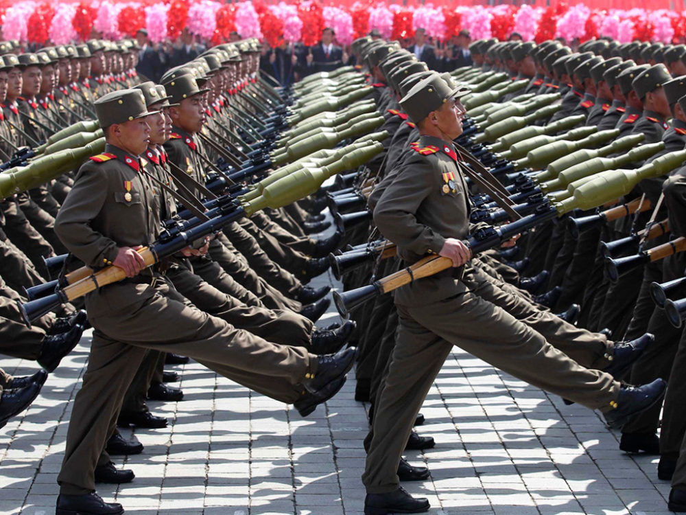 Militares norcoreanos (Taringa.net)