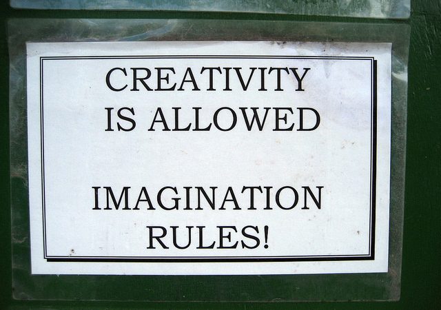 Foto: Creativity is allowed. Duncan C vía Flickr.