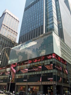 La que fue la sede principal de Lehman Brothers en la ciudad de Nueva York [Foto: David Shankbone vía WikimediaCommons].