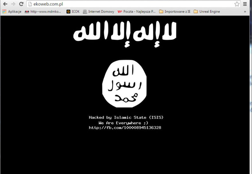 Web supuestamente hackeada por Estado Islámico [Foto: Alians PL vía Wikimedia Commons]