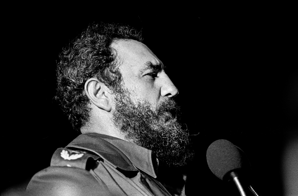 Fidel Castro retratado por Marcelo Montecino Licencia CC en Flickr