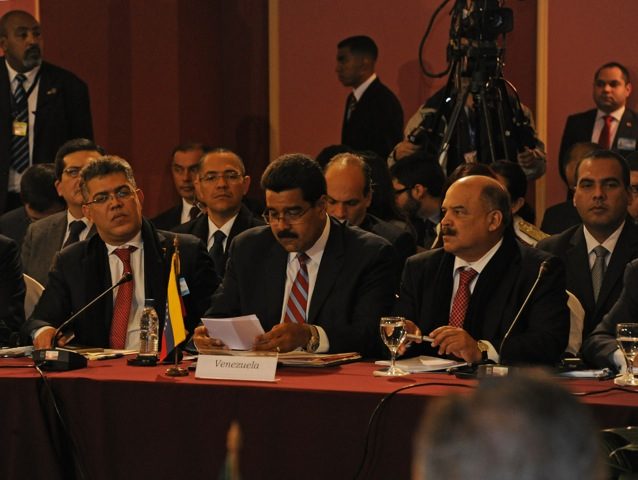 Comitiva venezolana en la XLV Cumbre de Mercosur. Foto Secretaría de Comunicación Presidencia de Uruguay. Flickr